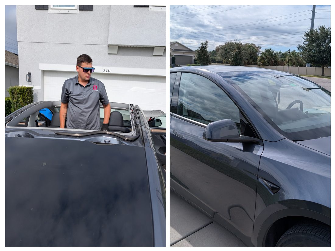 Sunroof and glass roof replacement in Tampa